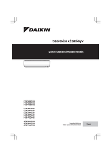 FTXP-M,FTXF-A,ATXF-A_3PHU512025-8R_2019_12_Installation manual_Hungarian download